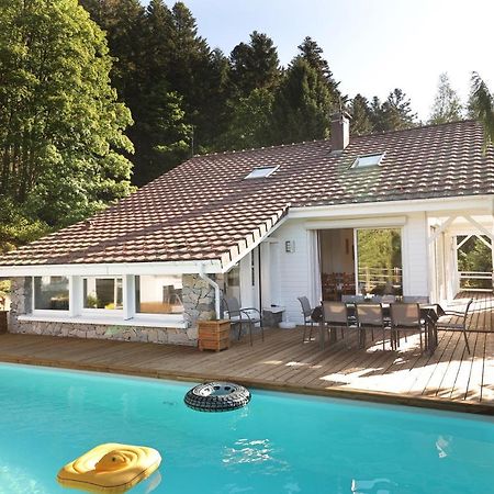 Le Chalet Blanc - Jacuzzi / Piscine / Sauna Жерарме Экстерьер фото