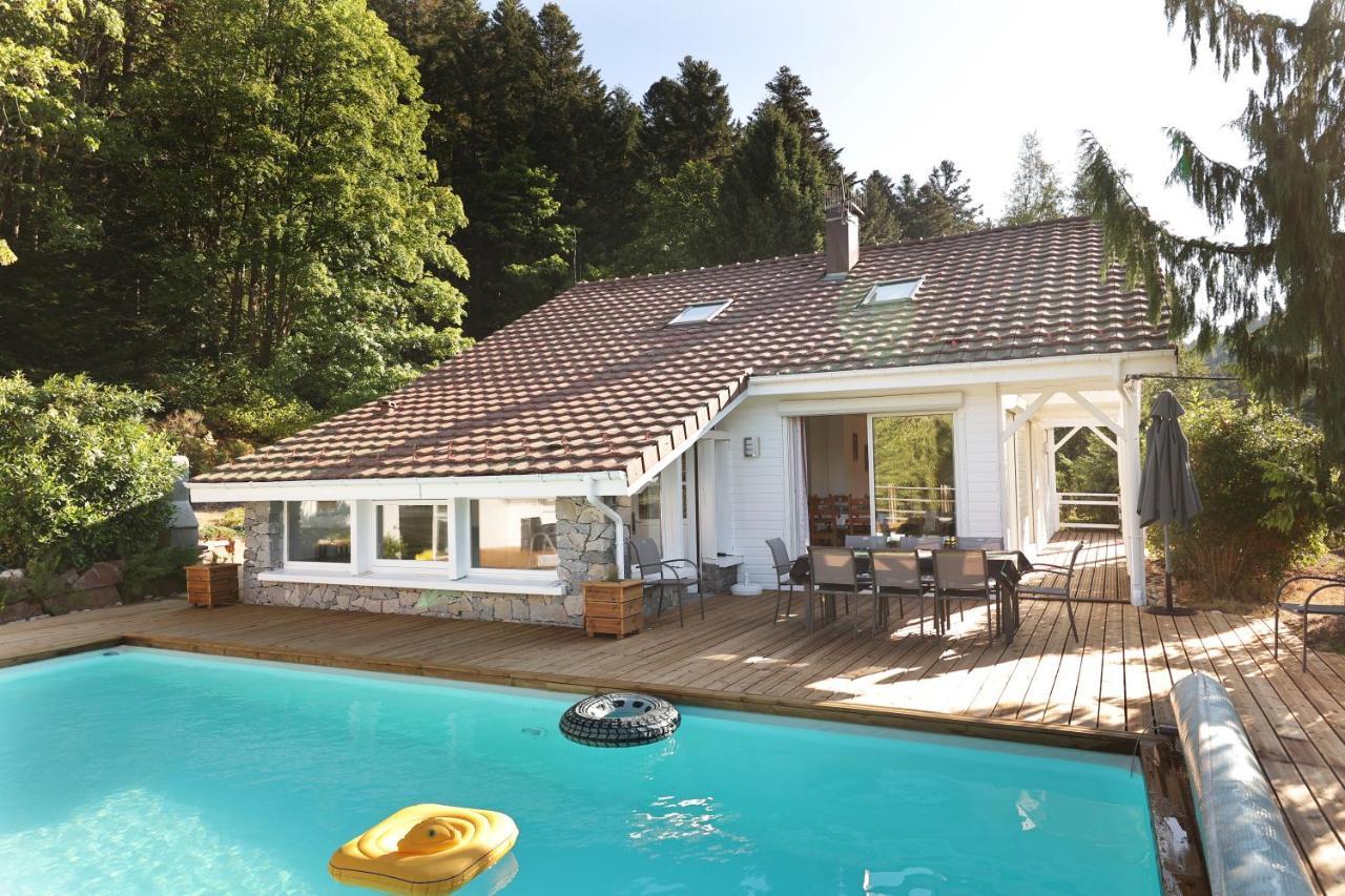 Le Chalet Blanc - Jacuzzi / Piscine / Sauna Жерарме Экстерьер фото