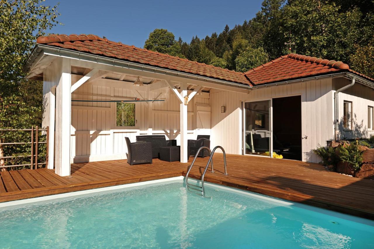 Le Chalet Blanc - Jacuzzi / Piscine / Sauna Жерарме Экстерьер фото